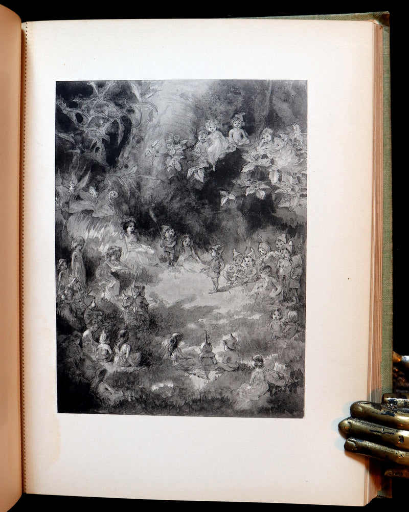 1895 Scarce Book - THE FAIRIES' FESTIVAL by John Witt Randall illustrated by Francis Gilbert Attwood.