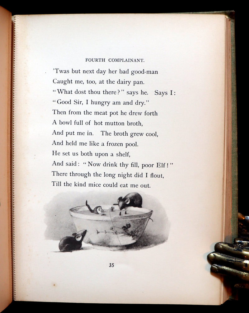 1895 Scarce Book - THE FAIRIES' FESTIVAL by John Witt Randall illustrated by Francis Gilbert Attwood.