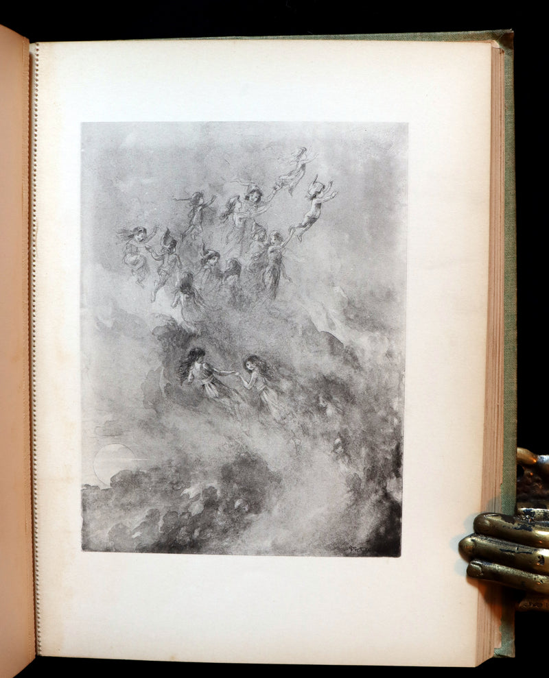 1895 Scarce Book - THE FAIRIES' FESTIVAL by John Witt Randall illustrated by Francis Gilbert Attwood.