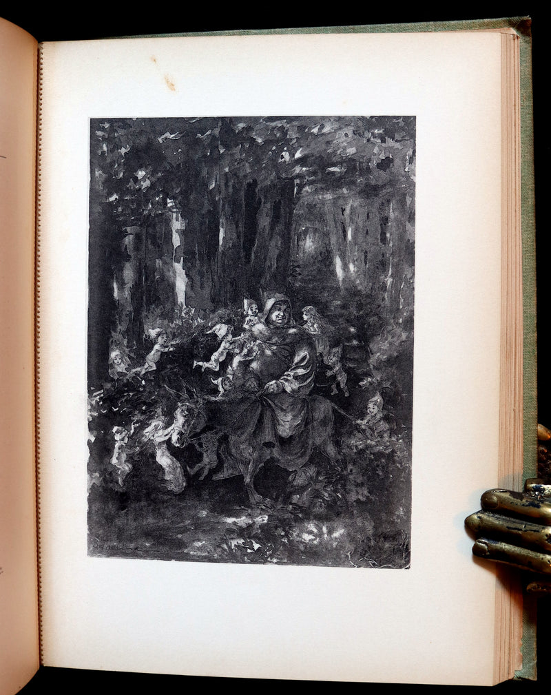 1895 Scarce Book - THE FAIRIES' FESTIVAL by John Witt Randall illustrated by Francis Gilbert Attwood.