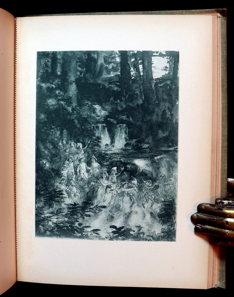 1895 Scarce Book - THE FAIRIES' FESTIVAL by John Witt Randall illustrated by Francis Gilbert Attwood.