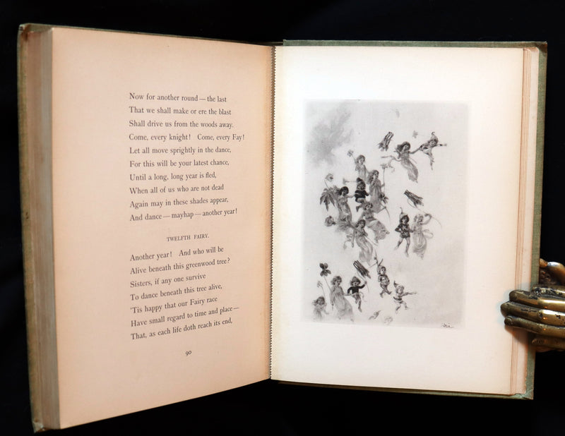 1895 Scarce Book - THE FAIRIES' FESTIVAL by John Witt Randall illustrated by Francis Gilbert Attwood.
