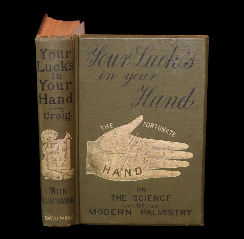 1880 Scarce Book - Your Luck's in your Hand, PALMISTRY with some account of the Gipsies