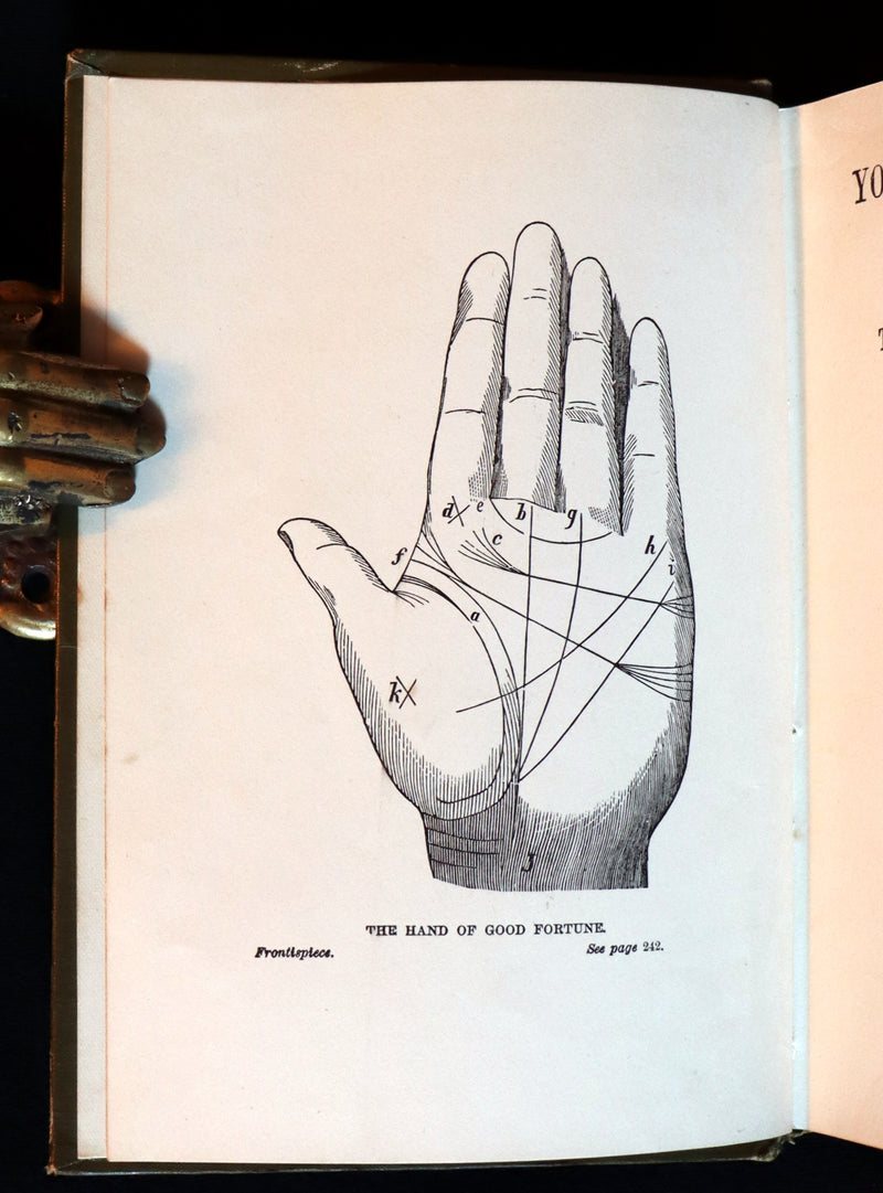 1880 Scarce Book - Your Luck's in your Hand, PALMISTRY with some account of the Gipsies