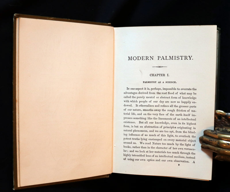 1880 Scarce Book - Your Luck's in your Hand, PALMISTRY with some account of the Gipsies