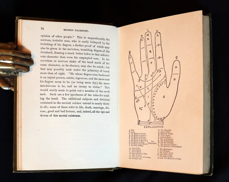 1880 Scarce Book - Your Luck's in your Hand, PALMISTRY with some account of the Gipsies