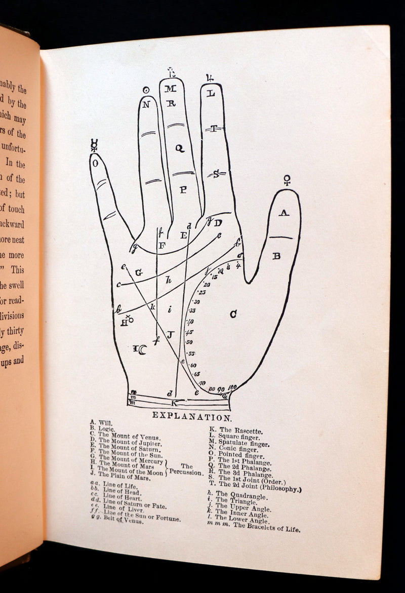1880 Scarce Book - Your Luck's in your Hand, PALMISTRY with some account of the Gipsies