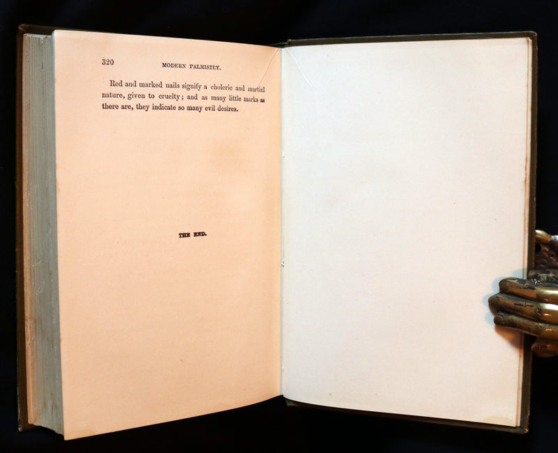 1880 Scarce Book - Your Luck's in your Hand, PALMISTRY with some account of the Gipsies