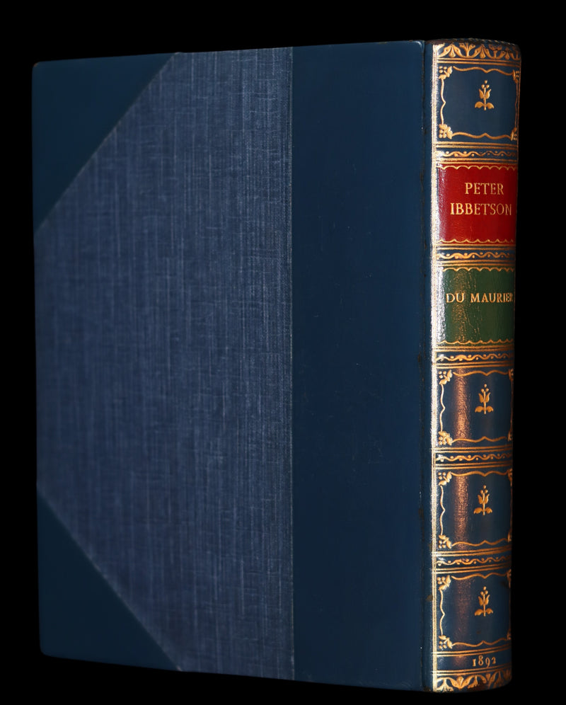 1892 First Edition - Peter Ibbetson, A strange tale of Communication through Dreams by George Du Maurier.