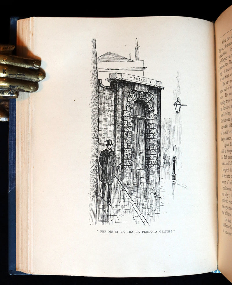 1892 First Edition - Peter Ibbetson, A strange tale of Communication through Dreams by George Du Maurier.