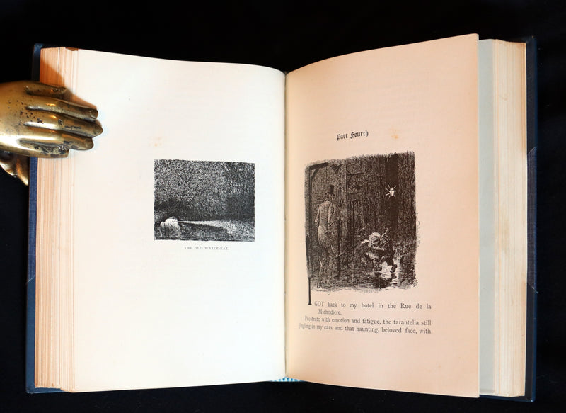 1892 First Edition - Peter Ibbetson, A strange tale of Communication through Dreams by George Du Maurier.