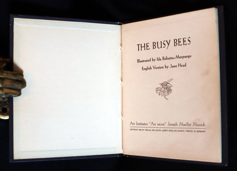 1935 Scarce First English Edition - THE BUSY BEES illustrated by Ida Bohatta-Morpurgo.