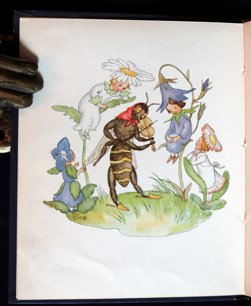 1935 Scarce First English Edition - THE BUSY BEES illustrated by Ida Bohatta-Morpurgo.