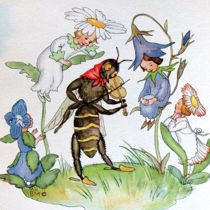 1935 Scarce First English Edition - THE BUSY BEES illustrated by Ida Bohatta-Morpurgo.