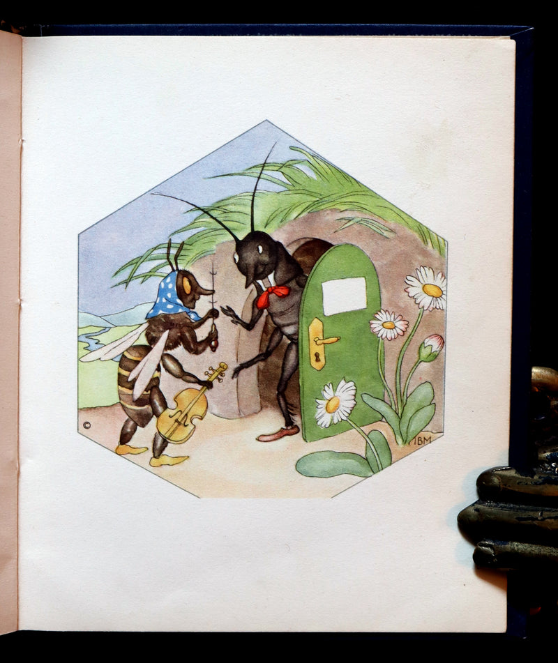 1935 Scarce First English Edition - THE BUSY BEES illustrated by Ida Bohatta-Morpurgo.
