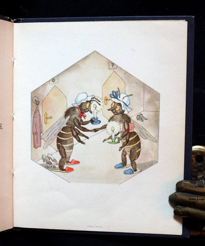1935 Scarce First English Edition - THE BUSY BEES illustrated by Ida Bohatta-Morpurgo.