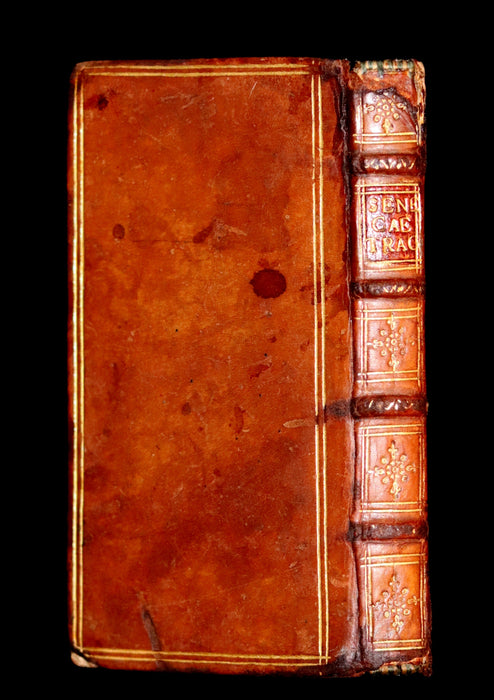 1636 Rare Latin Book - SENECA - L. Annæi Senecæ - Tragedies - Oedipus, Hercules Furens, Thyestes, etc.