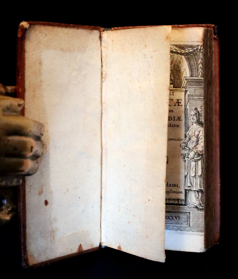 1636 Rare Latin Book - SENECA - L. Annæi Senecæ - Tragedies - Oedipus, Hercules Furens, Thyestes, etc.