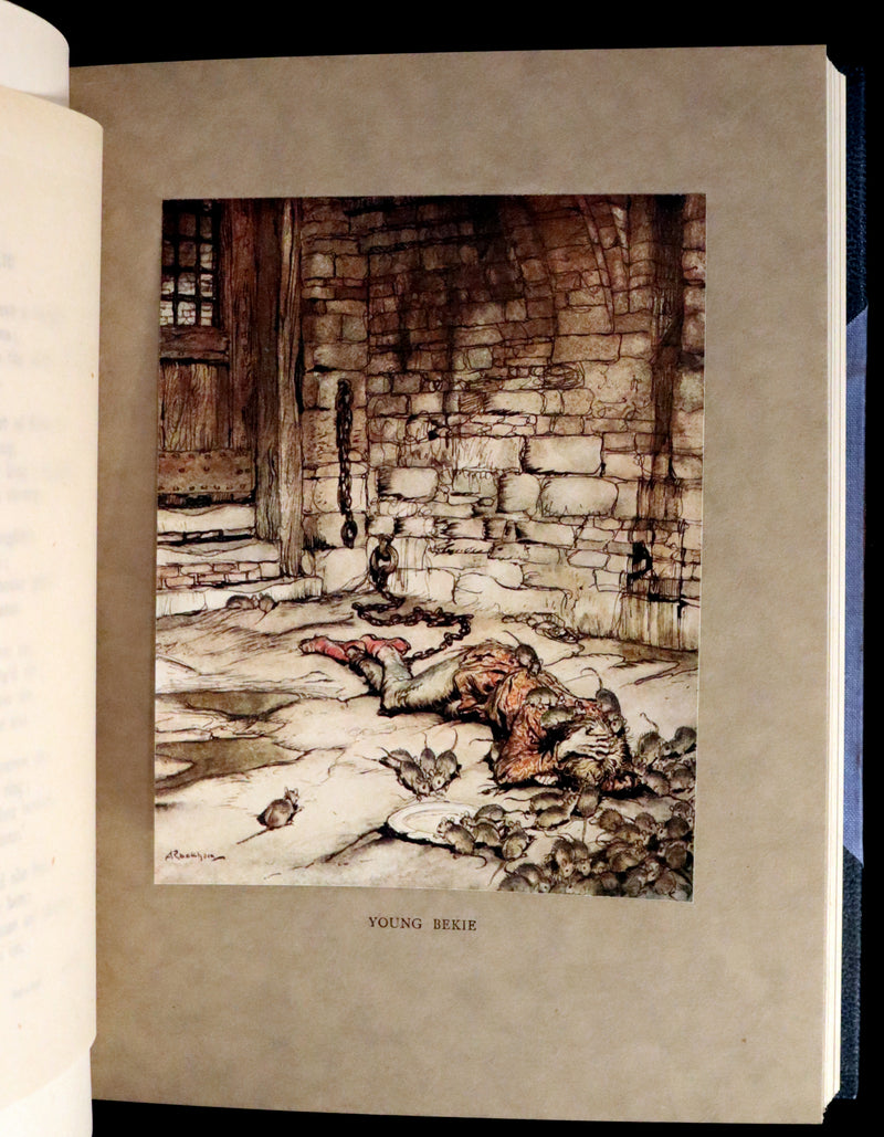 1919 Rare First Edition illustrated by Rackham - Some British Ballads in a beautiful binding.