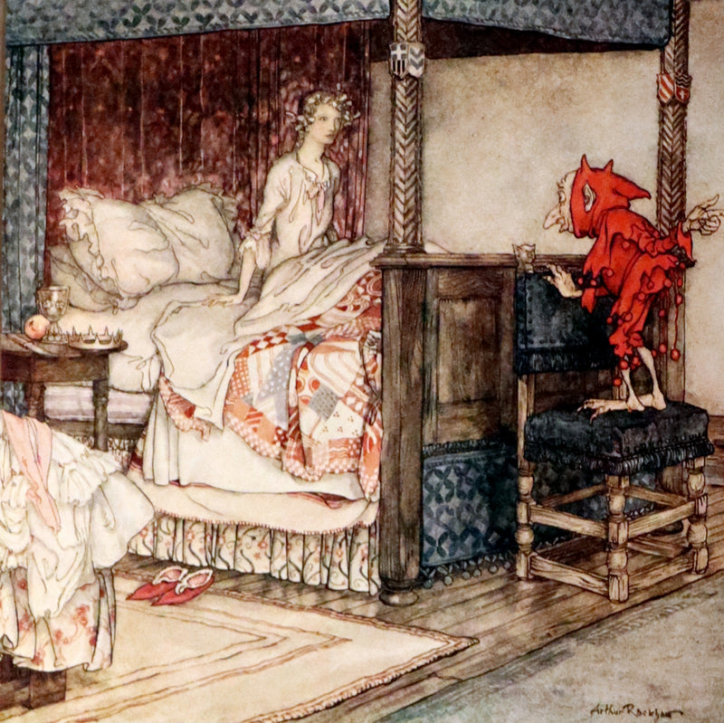 1919 Rare First Edition illustrated by Rackham - Some British Ballads in a beautiful binding.