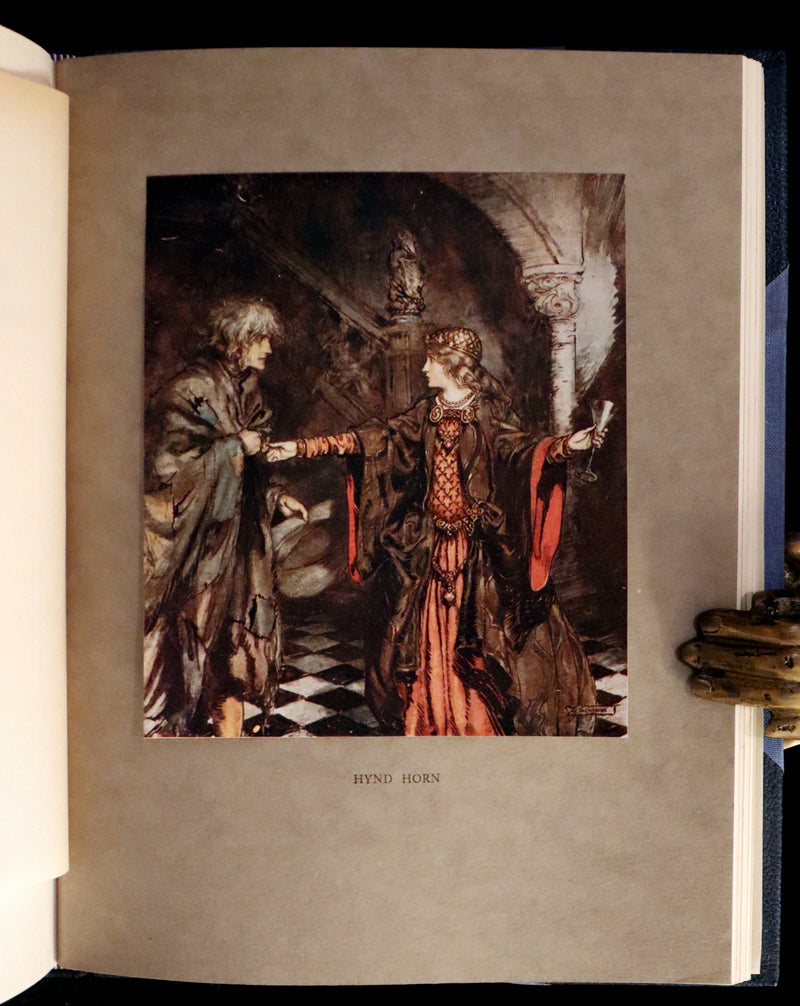 1919 Rare First Edition illustrated by Rackham - Some British Ballads in a beautiful binding.