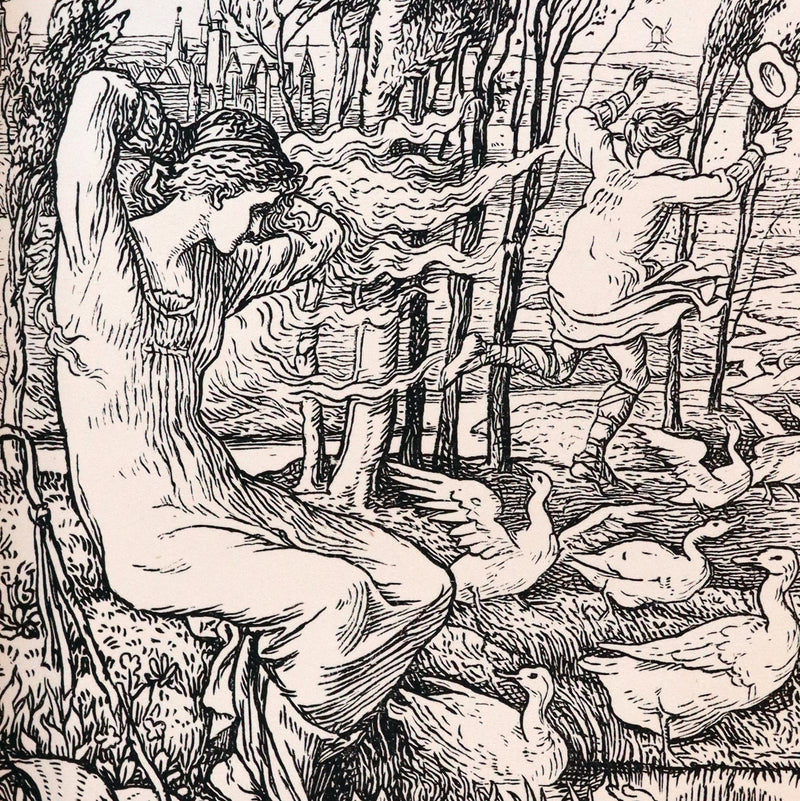 1882 Rare First Edition - Brothers Grimm's FAIRY TALES illustrated by Walter Crane.