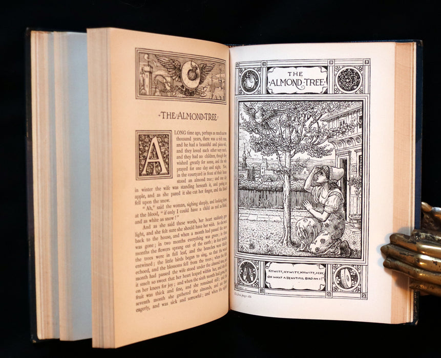 1882 Rare First Edition - Brothers Grimm's FAIRY TALES illustrated by Walter Crane.