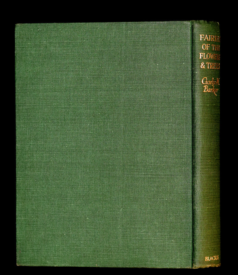 1950 Rare First Edition - FAIRIES OF THE FLOWERS & TREES by Cicely Mary Barker.