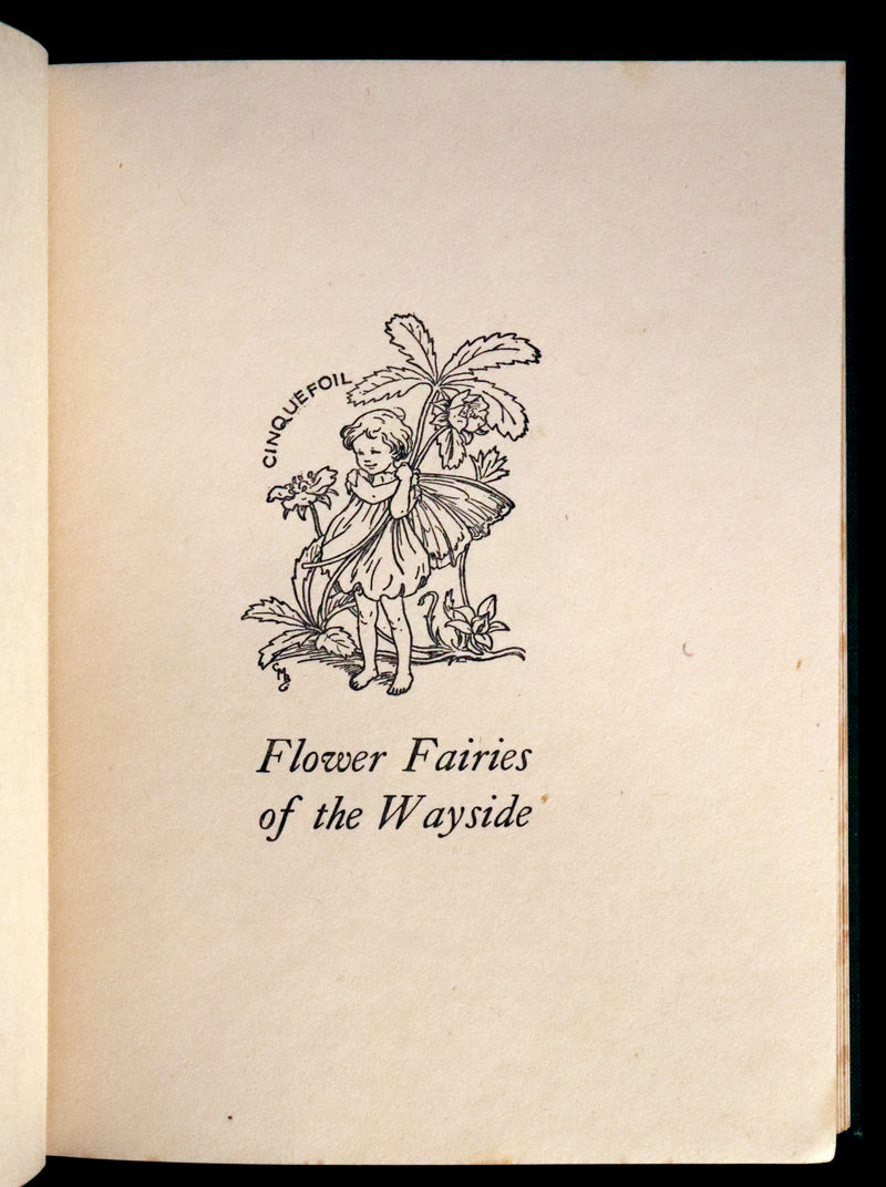 1950 Rare First Edition - FAIRIES OF THE FLOWERS & TREES by Cicely Mary Barker.