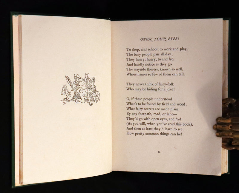 1950 Rare First Edition - FAIRIES OF THE FLOWERS & TREES by Cicely Mary Barker.