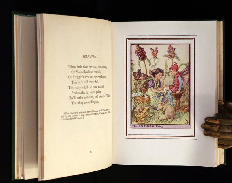 1950 Rare First Edition - FAIRIES OF THE FLOWERS & TREES by Cicely Mary Barker.