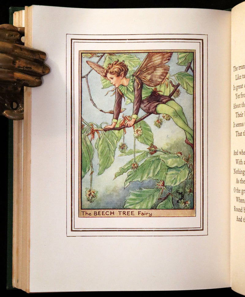 1950 Rare First Edition - FAIRIES OF THE FLOWERS & TREES by Cicely Mary Barker.