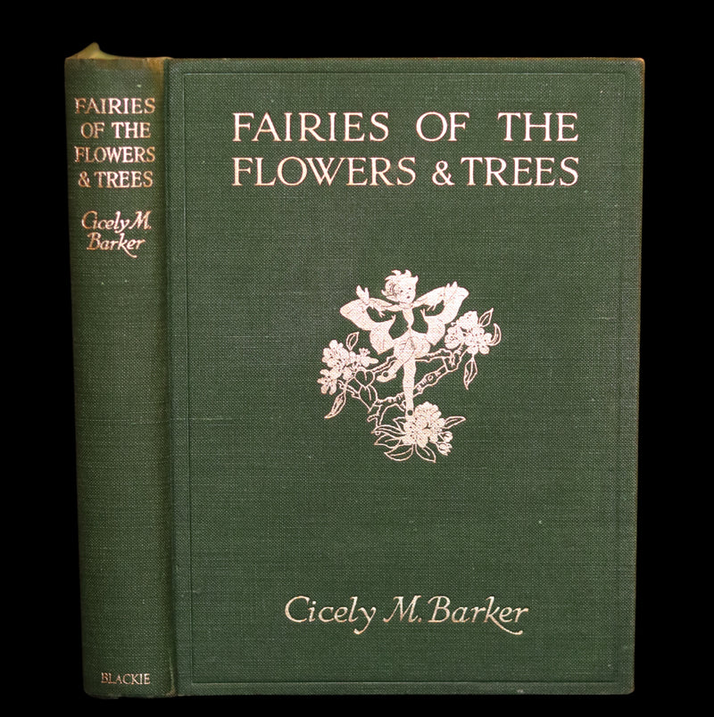1950 Rare First Edition - FAIRIES OF THE FLOWERS & TREES by Cicely Mary Barker.