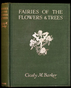 1950 Rare First Edition - FAIRIES OF THE FLOWERS & TREES by Cicely Mary Barker.