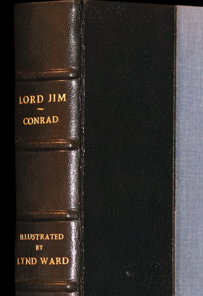 1959 Limited Book bound by Bayntun - Lord Jim by Joseph Conrad. First illustrated Edition by Lynd Ward.