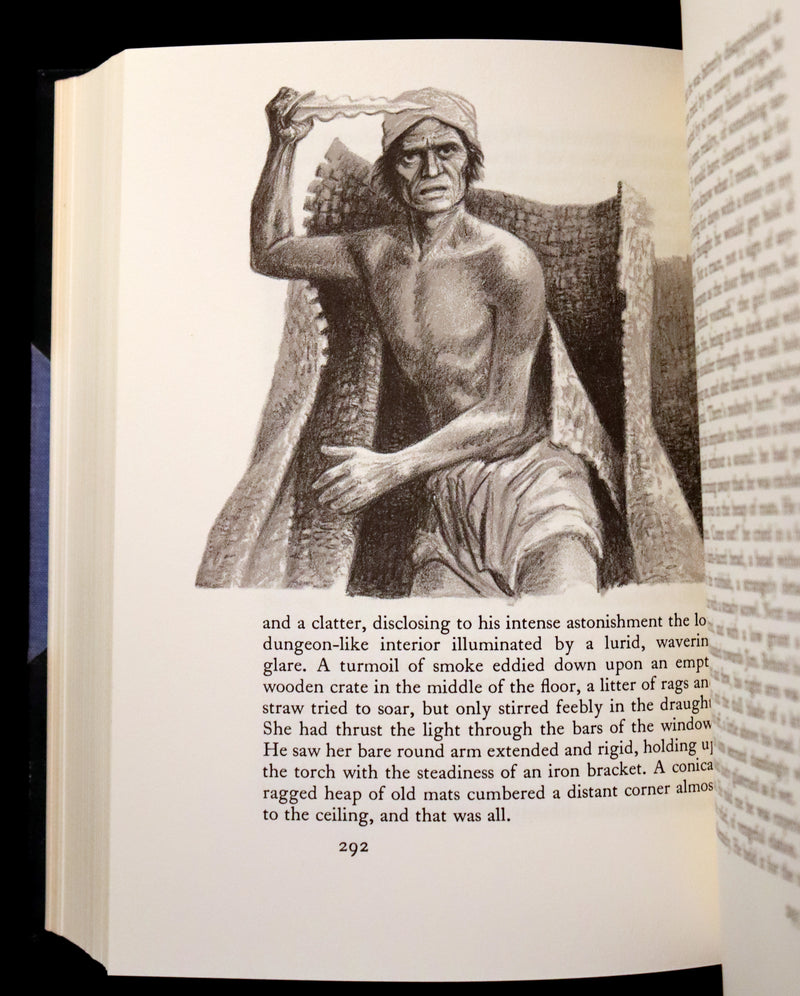 1959 Limited Book bound by Bayntun - Lord Jim by Joseph Conrad. First illustrated Edition by Lynd Ward.