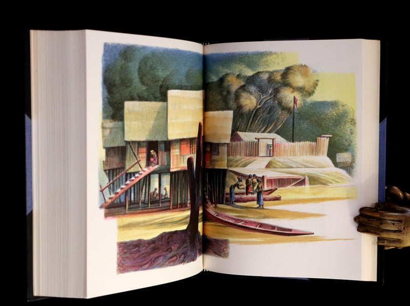 1959 Limited Book bound by Bayntun - Lord Jim by Joseph Conrad. First illustrated Edition by Lynd Ward.