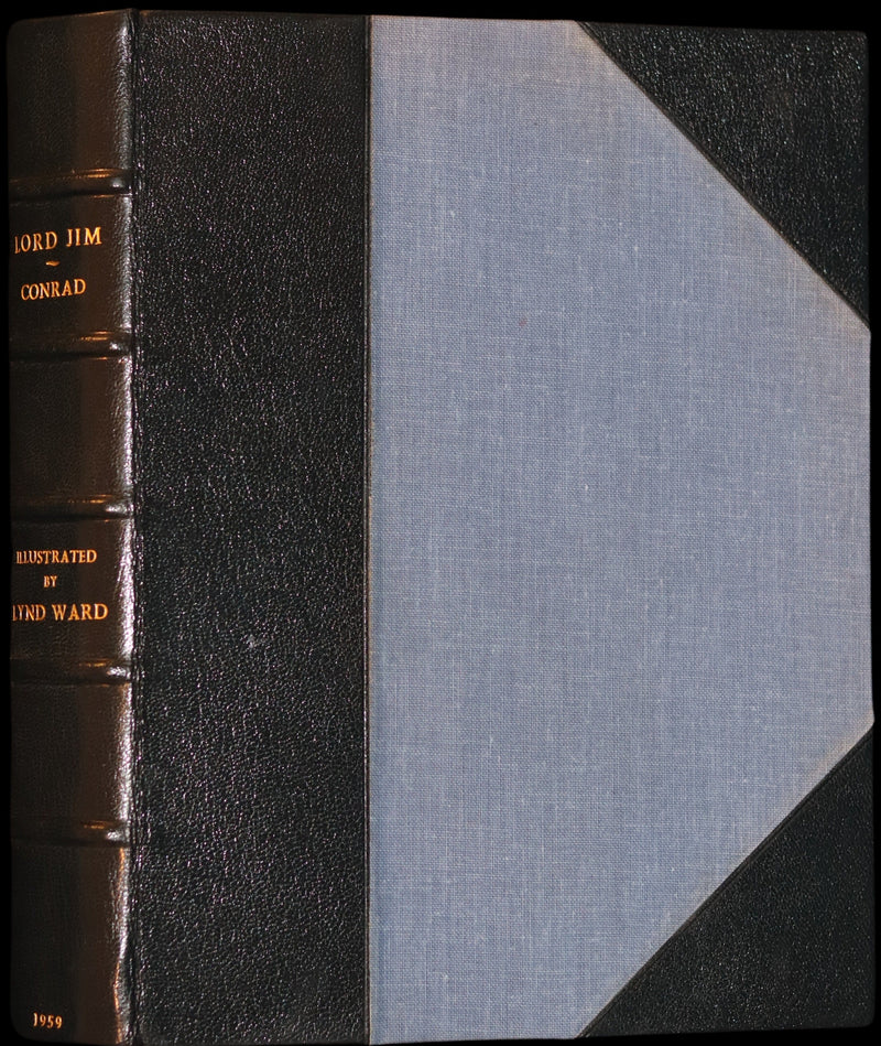 1959 Limited Book bound by Bayntun - Lord Jim by Joseph Conrad. First illustrated Edition by Lynd Ward.