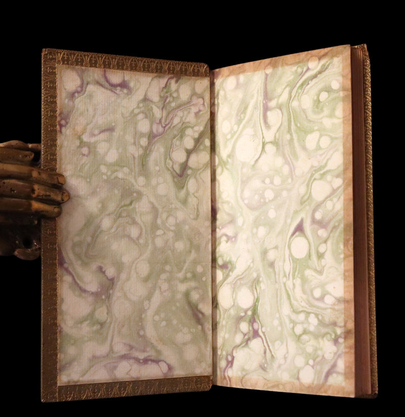 1923 Rare Limited Edition bound in Morocco - Richard Burton's KASÎDAH Of Haji Abdu El-Yezdi.