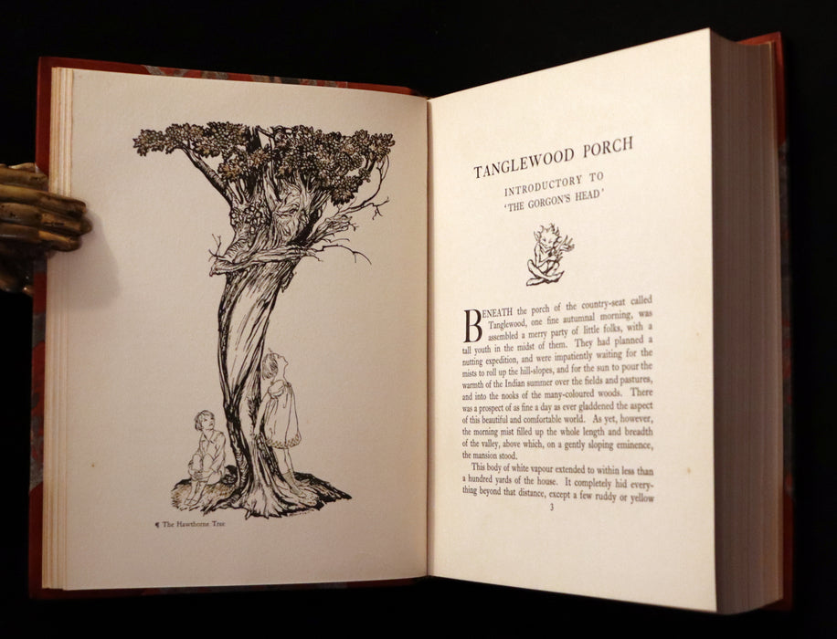 1922 Rare First Edition - A WONDER BOOK by Nathaniel Hawthorne illustrated by Arthur RACKHAM.