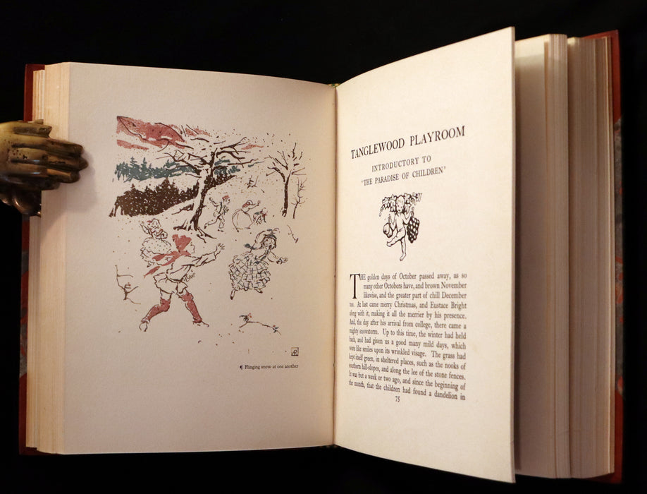 1922 Rare First Edition - A WONDER BOOK by Nathaniel Hawthorne illustrated by Arthur RACKHAM.