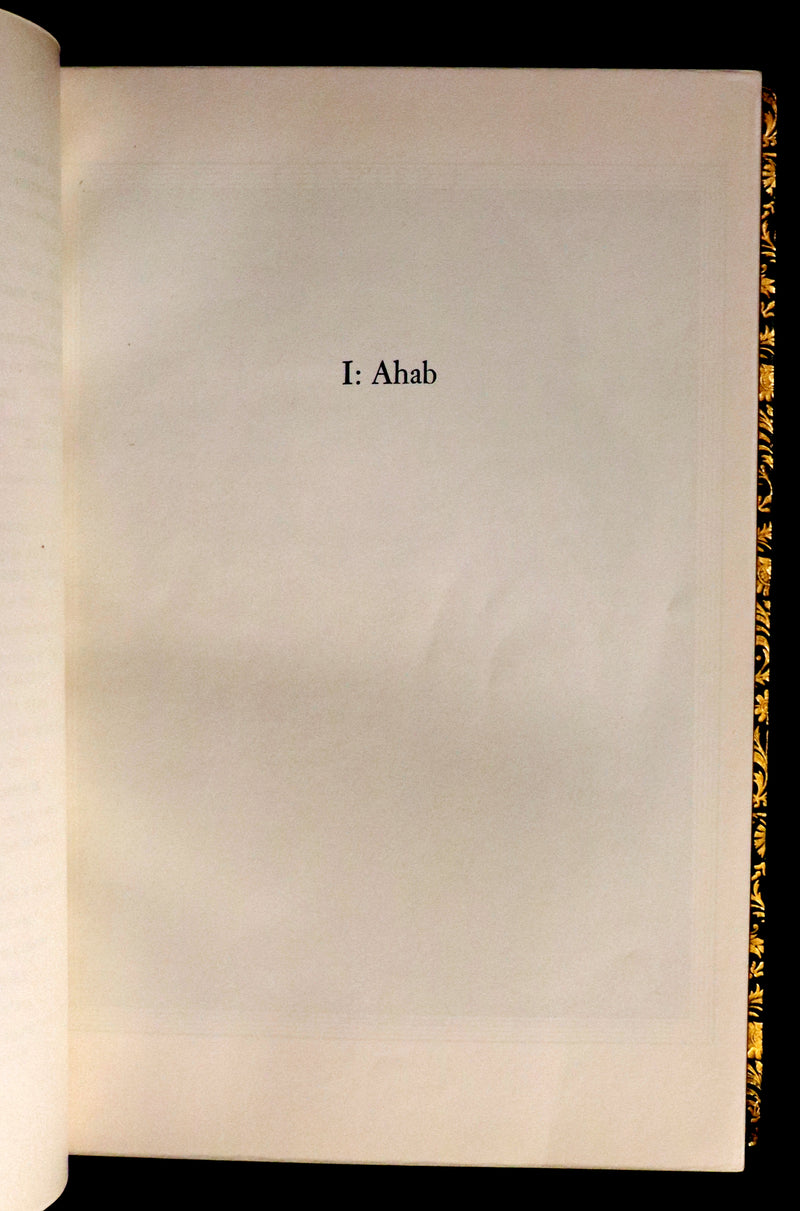 1943 Fine BAYNTUN Binding - MOBY DICK or The Whale by Melville, illustrated by Boardman Robinson.