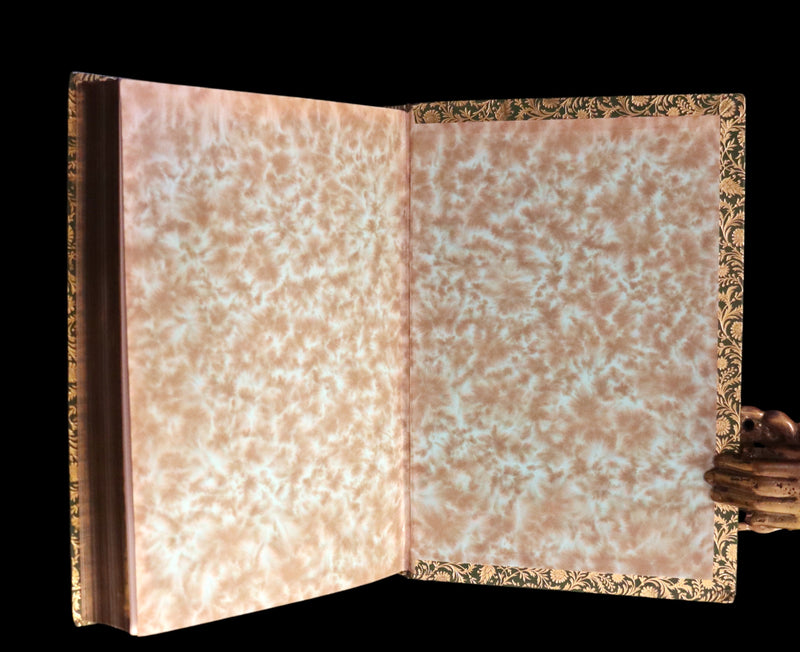 1943 Fine BAYNTUN Binding - MOBY DICK or The Whale by Melville, illustrated by Boardman Robinson.