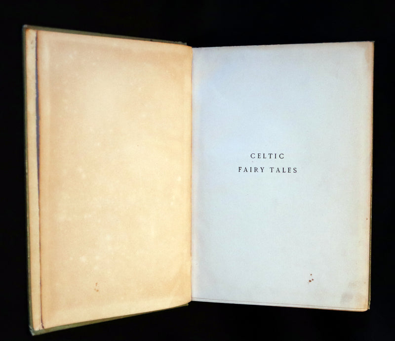 1892 Rare First Edition - CELTIC FAIRY TALES by J. Jacobs Illustrated by J.D. Batten.