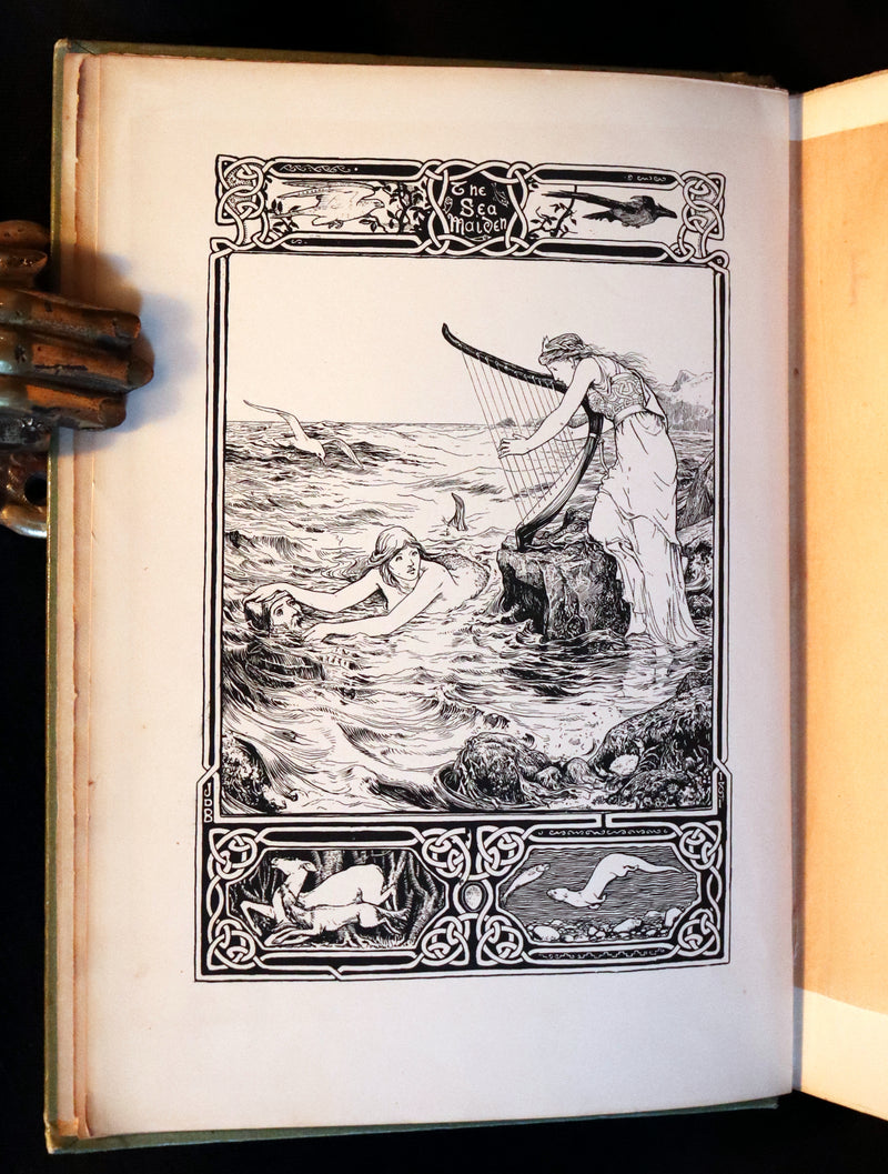 1892 Rare First Edition - CELTIC FAIRY TALES by J. Jacobs Illustrated by J.D. Batten.
