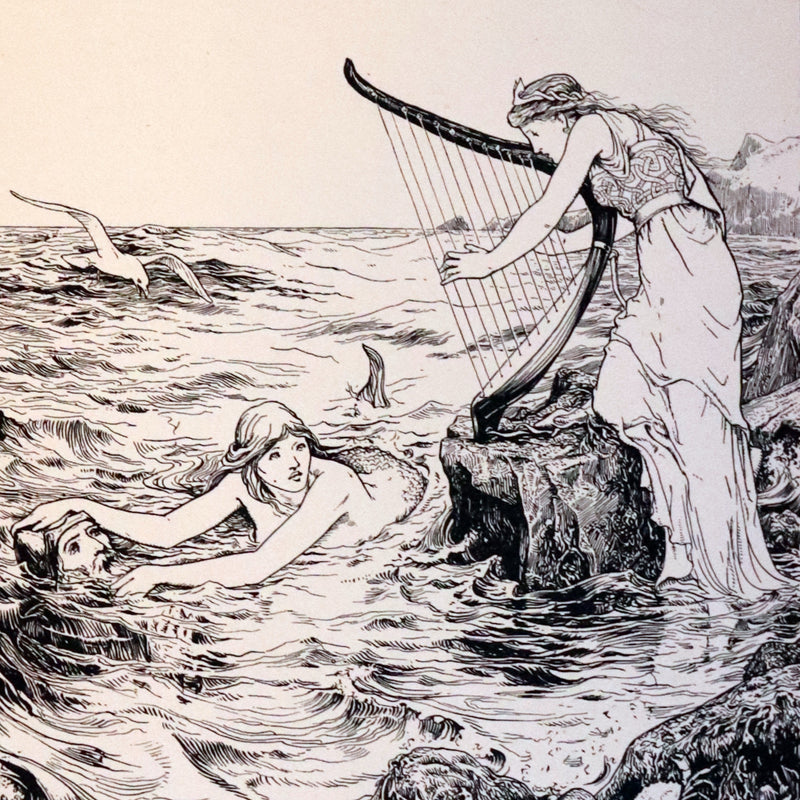 1892 Rare First Edition - CELTIC FAIRY TALES by J. Jacobs Illustrated by J.D. Batten.