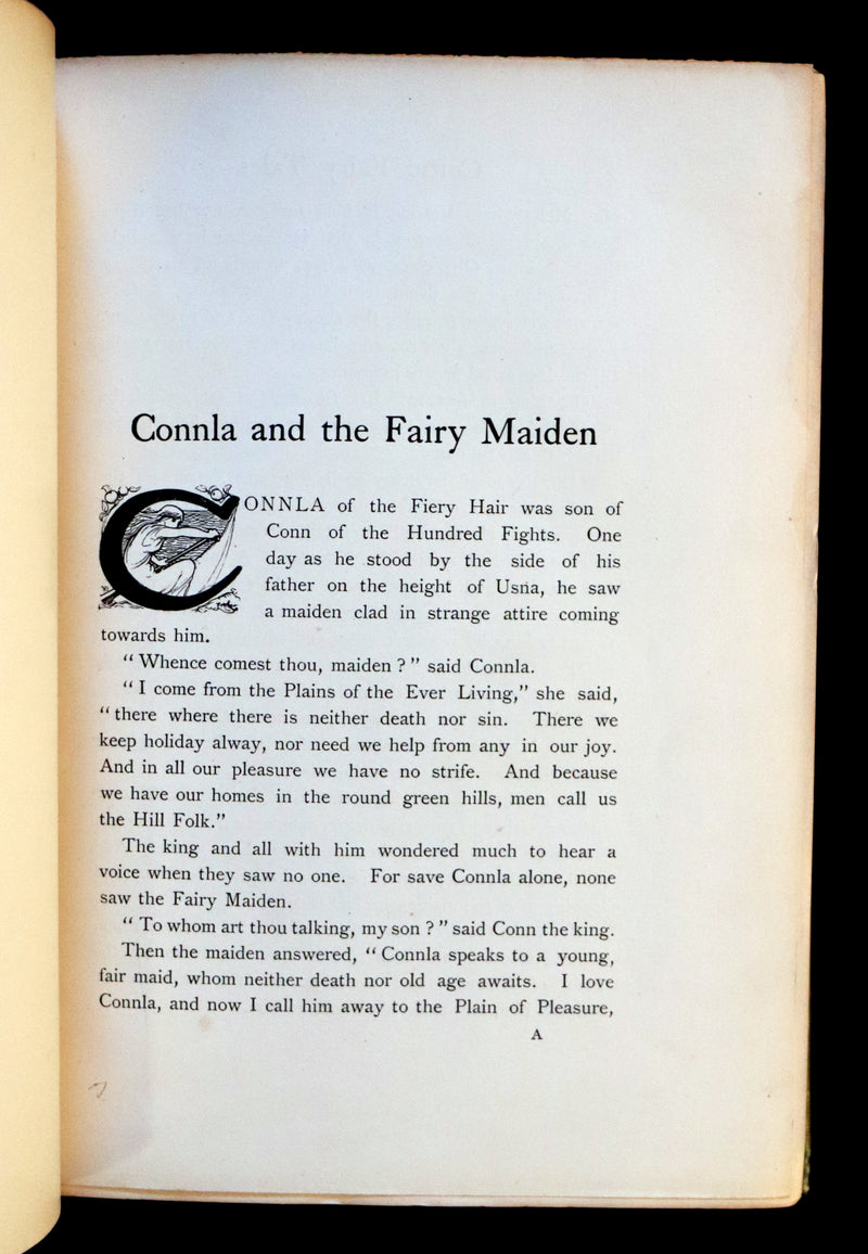 1892 Rare First Edition - CELTIC FAIRY TALES by J. Jacobs Illustrated by J.D. Batten.
