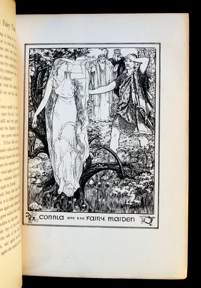 1892 Rare First Edition - CELTIC FAIRY TALES by J. Jacobs Illustrated by J.D. Batten.