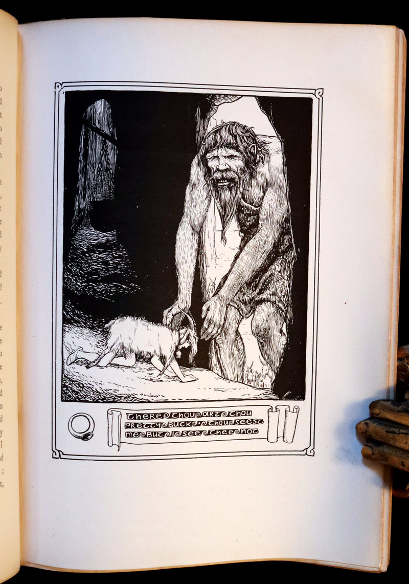 1892 Rare First Edition - CELTIC FAIRY TALES by J. Jacobs Illustrated by J.D. Batten.