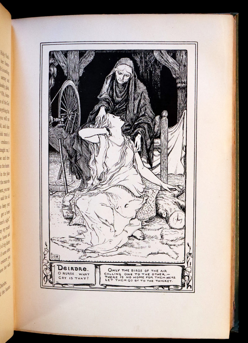 1892 Rare First Edition - CELTIC FAIRY TALES by J. Jacobs Illustrated by J.D. Batten.